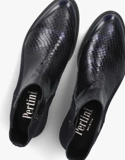 PERTINI e enkellaarsjes 32848 blauw Clearance