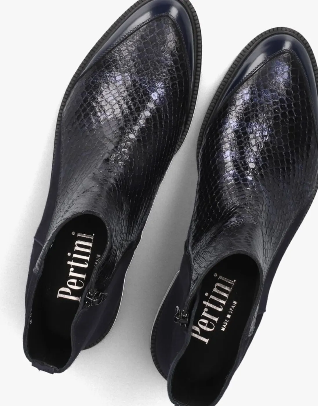 PERTINI e enkellaarsjes 32848 blauw Clearance