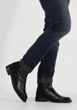 PERTINI e enkellaarsjes 32848 blauw Clearance