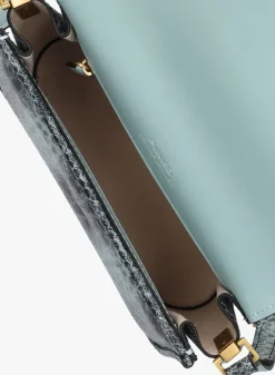 PINKO e schoudertas love box bag fl mini pelle blauw Online