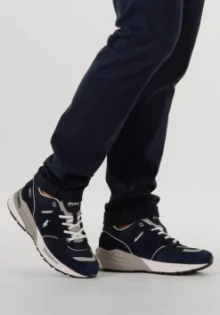 POLO RALPH LAUREN e lage sneakers trackstr 250 low top lace blauw Discount