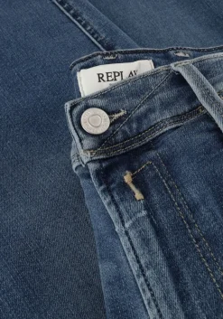 REPLAY e straight leg jeans anbass blauw