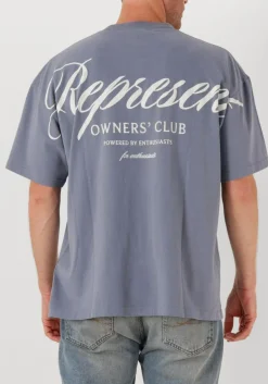 REPRESENT e t-shirt owners club script t shirt blauw Outlet