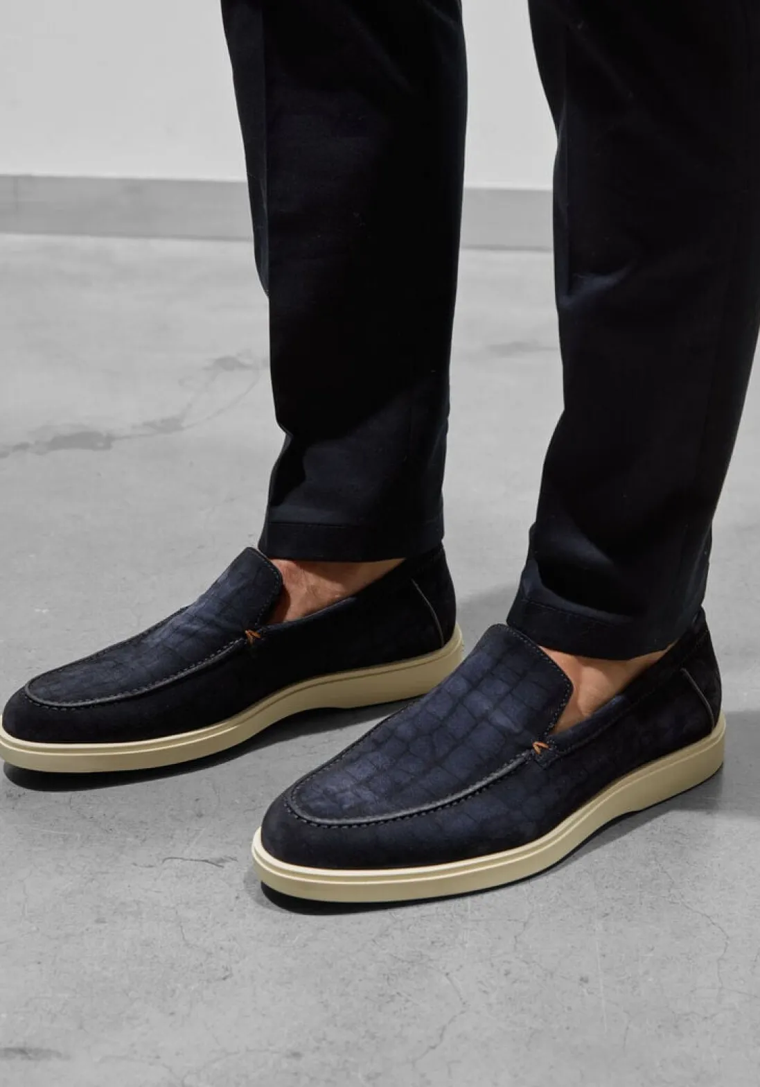 SANTONI e instappers botanist blauw Best