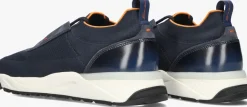 SANTONI e lage sneakers flin blauw Discount