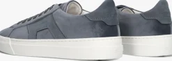 SANTONI e lage sneakers velvet sneaker blauw Clearance
