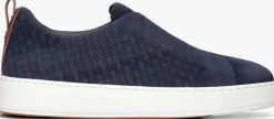 SANTONI e lage sneakers vic wave blauw Online