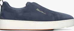 SANTONI e lage sneakers 21995 clean icon blauw Discount