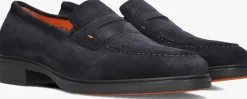 SANTONI e nette schoenen 18964 blauw Outlet