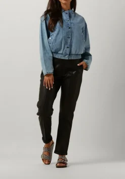 SCHOLL e slippers noelle raffia blauw