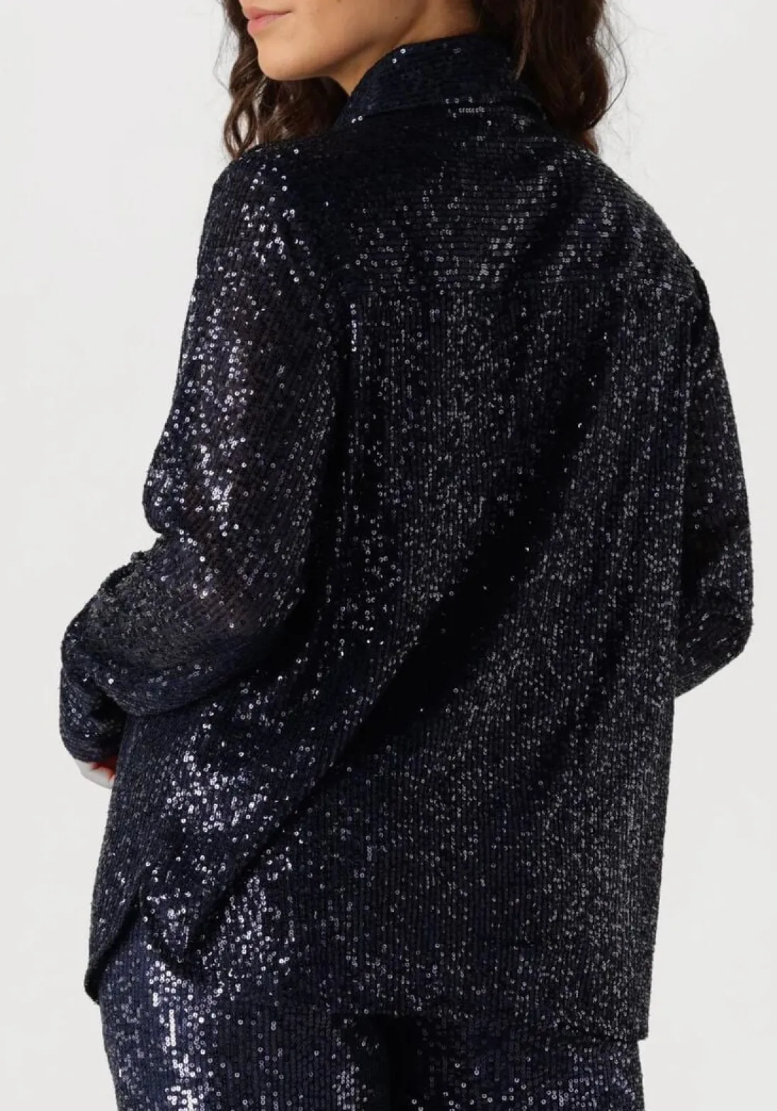 SECOND FEMALE e blouses moonshine blouse blauw Outlet