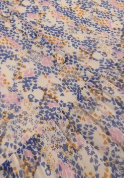 SECOND FEMALE e mini jurk poppi dress blauw Online