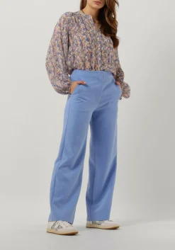 SECOND FEMALE e pantalon levien classic trousers blauw Online