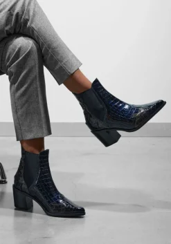 STEFANO LAURAN e enkellaarsjes s3297 blauw Hot