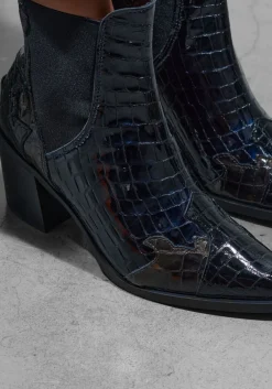 STEFANO LAURAN e enkellaarsjes s3297 blauw Hot