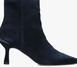 STEFANO LAURAN e enkellaarsjes botin blauw Outlet