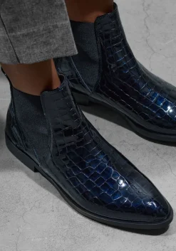 STEFANO LAURAN e enkellaarsjes s3298 blauw Sale