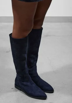 STEFANO LAURAN e hoge laarzen s3304 blauw