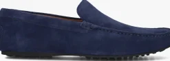 STEFANO LAURAN e mocassins 2 gesp bio slipper blauw Clearance