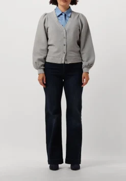 SUMMUM e flared jeans flared jeans boom stretch denim blauw New