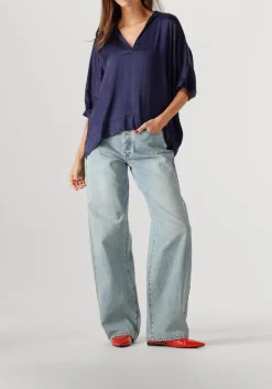 SUMMUM e straight leg jeans straight fit jeans vintage blauw Hot