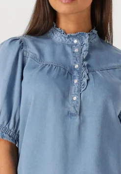 SUNCOO e blouses louise blauw Sale