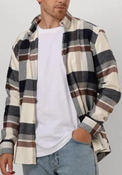 THE GOODPEOPLE e overshirt sammie blauw Clearance