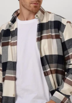 THE GOODPEOPLE e overshirt sammie blauw Clearance