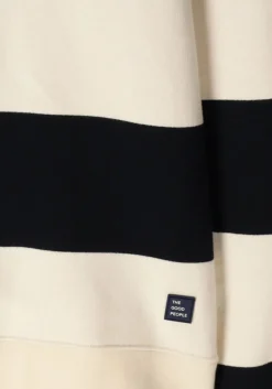 THE GOODPEOPLE e sweater lien blauw