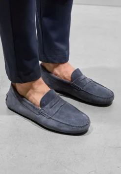 TOD'S e mocassins mocassino gommino 22l blauw Sale