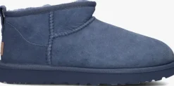 UGG e vachtlaarzen w classic ultra mini blauw Discount