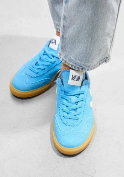 VEJA e lage sneakers volley blauw Clearance