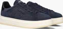 WOOLRICH e lage sneakers arrow man milled nabuk blauw
