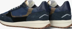 WOOLRICH e lage sneakers retro sneaker man camoscio blauw Sale