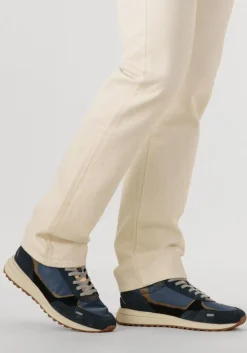 WOOLRICH e lage sneakers retro sneaker man camoscio blauw Sale