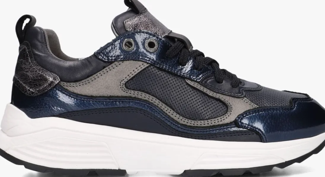 XSENSIBLE e lage sneakers milau blauw New