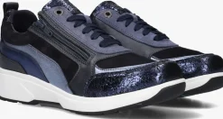 XSENSIBLE e lage sneakers valletta blauw Clearance