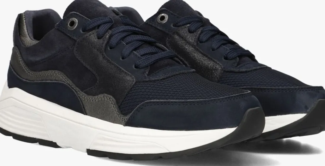 XSENSIBLE e lage sneakers combi g sneaker blauw Discount