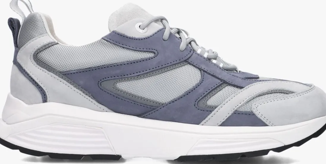 XSENSIBLE e lage sneakers brooklyn men blauw New