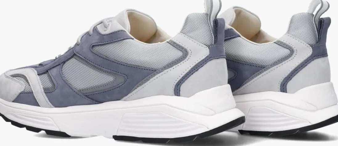 XSENSIBLE e lage sneakers brooklyn men blauw New