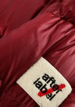 AFTER LABEL gewatteerde jas turku bordeaux Best