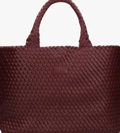 ALIX THE LABEL shopper braided shopper bordeaux Hot