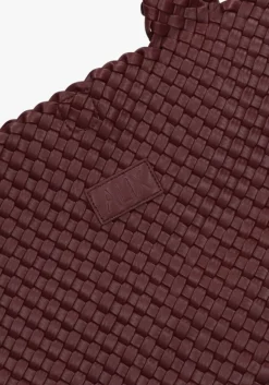 ALIX THE LABEL shopper braided shopper bordeaux Hot