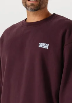 AMERICAN VINTAGE sweater plizzy 1 bordeaux New