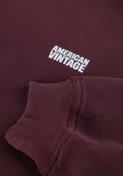 AMERICAN VINTAGE sweater plizzy 1 bordeaux New