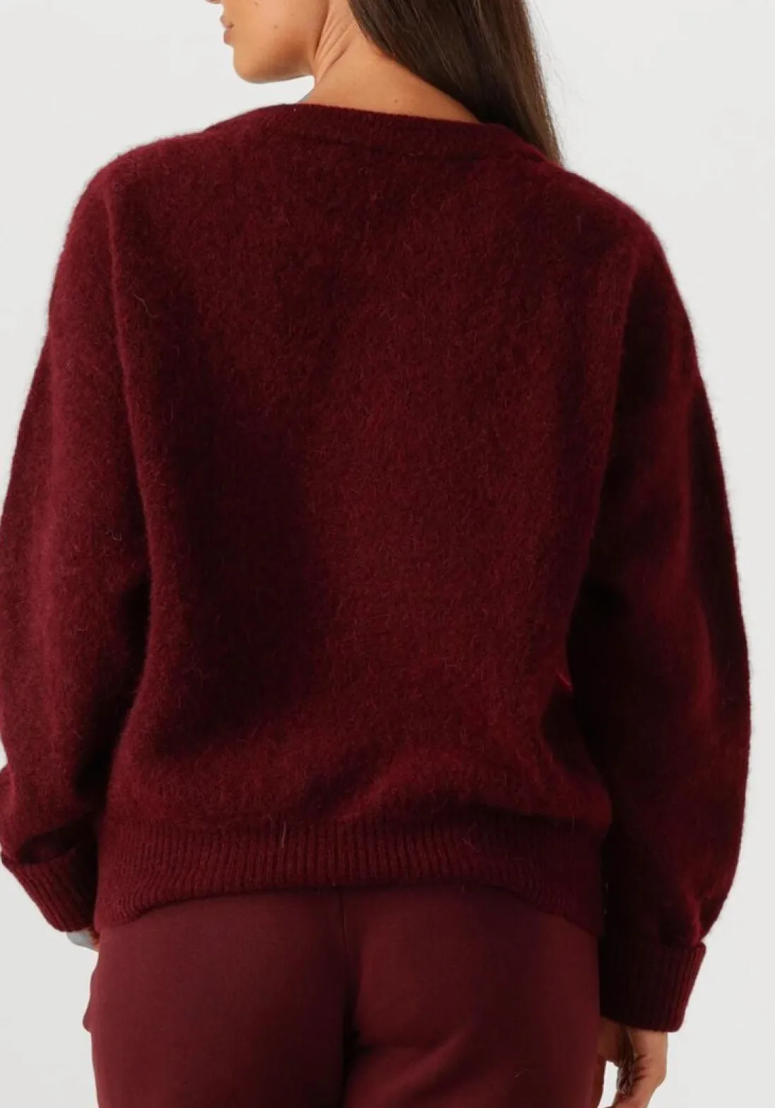 AMERICAN VINTAGE sweater vitow bordeaux Clearance