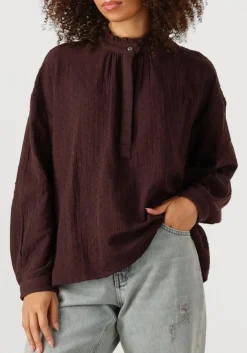 ANTIK BATIK blouses mathilde blouse bordeaux Clearance