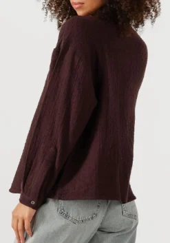 ANTIK BATIK blouses mathilde blouse bordeaux Clearance