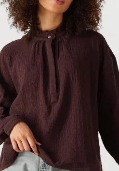 ANTIK BATIK blouses mathilde blouse bordeaux Clearance