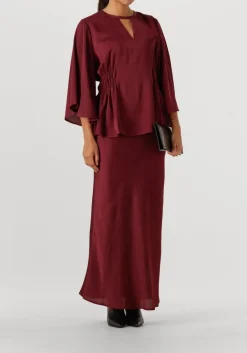 BRUUNS BAZAAR maxirok bbjoanelle skirt bordeaux Discount